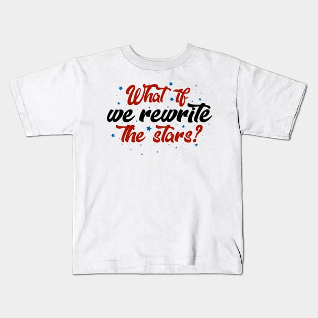 What if we rewrite the stars? Kids T-Shirt by KsuAnn